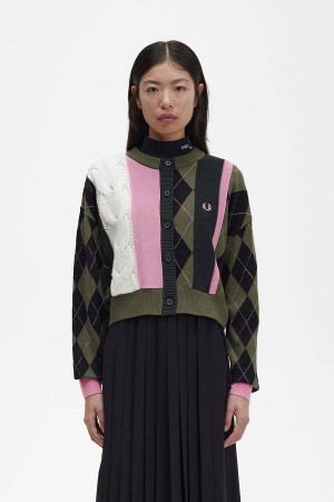 Fred Perry Argyle Cardigan Multicolor | FP70570