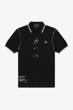 Fred Perry Fred Perry Shirt Black | FP69865