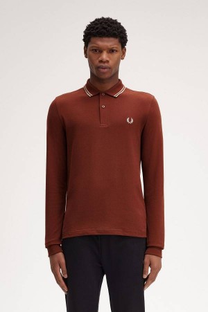 Fred Perry M3636 Whisky Brown/Porridge Marl/Porridge Marl | FP69889