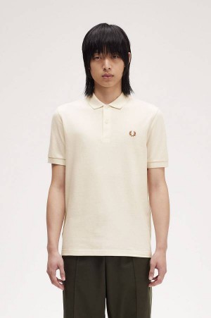 Fred Perry M6000 Ecru/Marmalade | FP69908