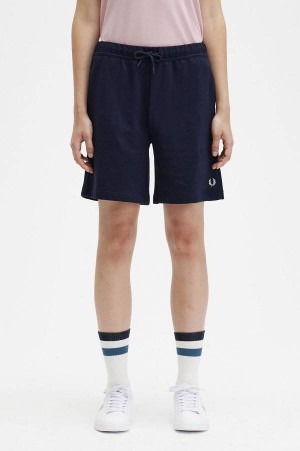 Fred Perry Sweat Short Navy | FP70596
